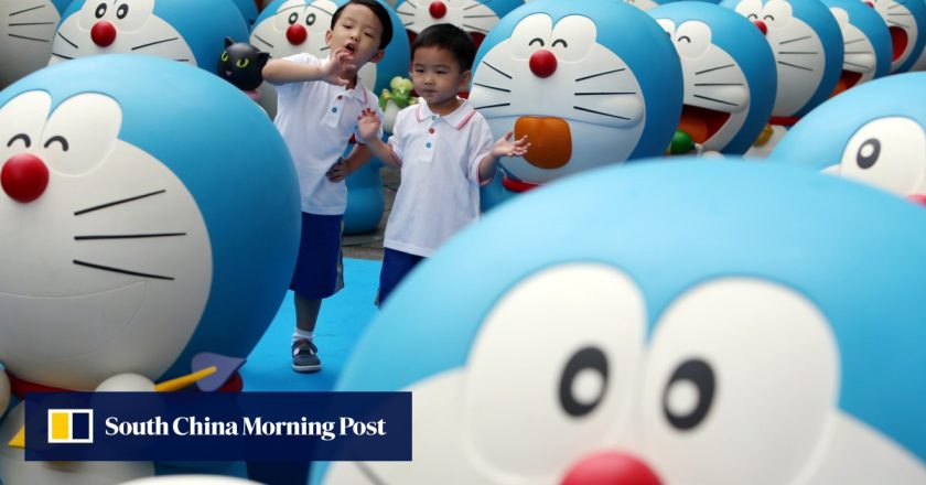 100 model karakter manga Jepang Doraemon akan muncul di seluruh Hong Kong musim panas ini saat kota ini menjiwai pariwisata